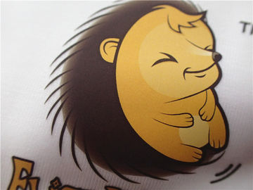 Giysi Veya Çanta İçin Karikatür Desen Serigrafi Isı Transferi Yıkama Etiketleri