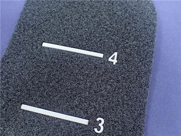 Çevre Dostu Siyah Velcro Özel Kanca Ve Döngü Gri TPU Logo Giyim Yama