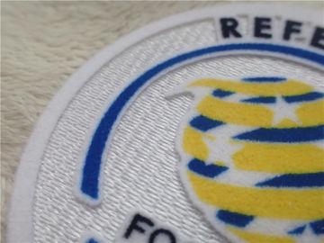 Moda Özel Giyim Yamalar Futbol Federasyonu Giysi Için Yıkanabilir Tatami Akın Etiket