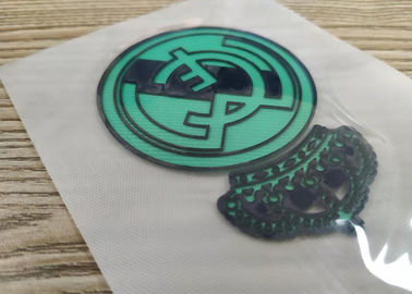 Spor Giyim için Özel Serigrafi Kabartmalı Futbol Kulübü Logosu TPU Yamalar Rozetleri