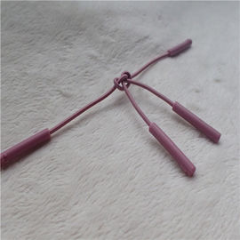 Elastik Halat Renkli Fermuar İki Kalın Orta İnce Nunchakus Kabartmalı Kare Nokta Çeker