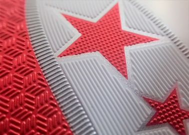 Yumuşak Demir On TPU Rozetleri Serigraf Baskı 3D Kabartmalı Logo Isı Transferi