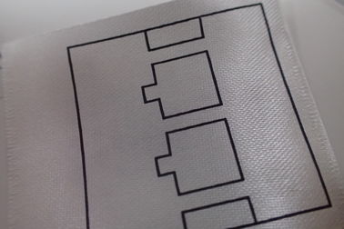 Yıkanabilir Serigrafi Şerit Bakım Dokuma Giyim Etiketleri Polo Gömlek, Ceket, Pantolon