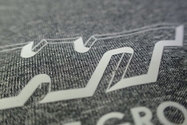 Kaymaz İşlevi Özel Serigrafi Yamaları / Bez Giyim Etiketleri