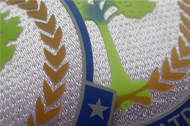 Moda Tatami Aaterial Özel Giysi Yamaları, Yamalarda Renkli 3D Logo ile