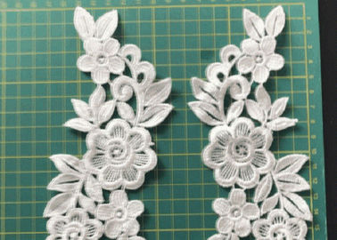 3D Çiçekler Işlemeli Dikiş / Demir On Patch Giyim Aplike Diy Aksesuar Için