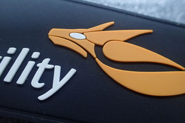 Su Geçirmez 3D Logo 1.9mm PVC Kauçuk Yamalar