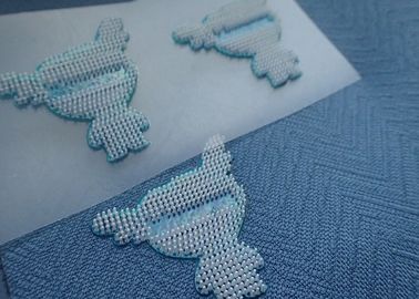 Promosyon Silikon Yükseltilmiş Isı Transfer Giysi Etiketleri Özel Ütü Çıkartmaları
