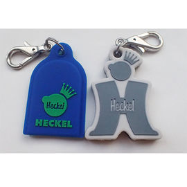 Silikon Köpek Tag Anahtarlık Kişiselleştirilmiş Promosyon Hediye Debossed Logo Zehirli Olmaz