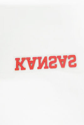 T Shirt için Özel 3D Kauçuk Silikon Isı Transferi Giyim Etiketi