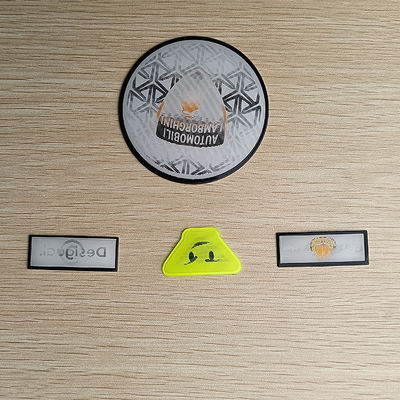 Ceket için Yüksek 3D Frekans Basın TPU Etiket Kabartmalı Konfeksiyon Özel Yama
