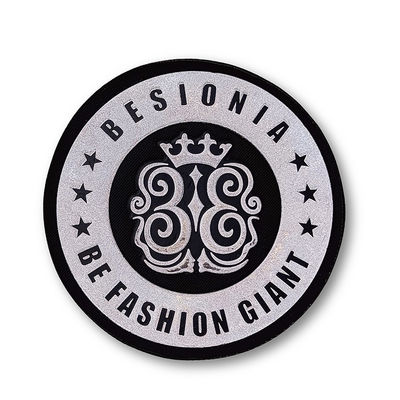 Yüksek frekanslı TPU Yamaları Rozetleri Kabartmalı Futbol Kulübü Logosu Serigrafi