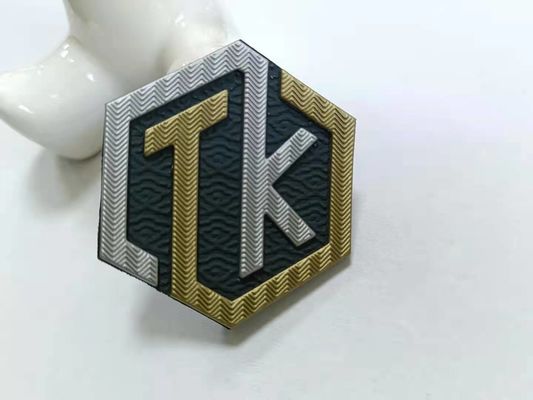 Giysi için Özel Kabartmalı İsim Logo T Shirt Isı Transferi TPU Etiketleri