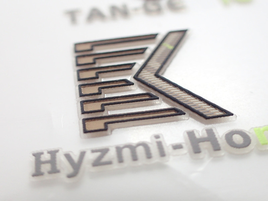 Giyim 3D Silikon Isı Transferi Etiketi Farklı Yerler İçin Özel Logo