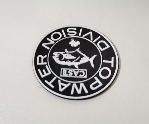 Özelleştirilmiş Giyim Isı Transfer Baskı Etiketleri Silikon 3D Logo