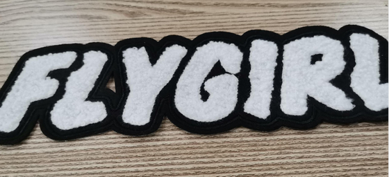 Giysiler için Özel Tasarım Havlu Nakış Yama Isı Transferi Etiketleri
