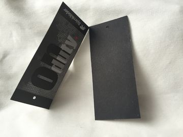 Degrade renk özel Die Cut Etiketler, gölge etkisi özel giyim asmak Etiketler asmak