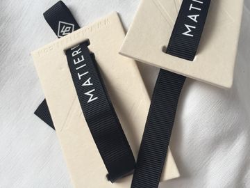 12mm Şerit Takılmış Creative Giyim Askı Etiketler Perakende Kıyafetleri Etiketler 3D Feel