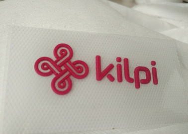 3D Logo Yazdırılabilir Isı Transfer Giysi Etiketleri Kauçuk Etiketler Etiketler Kabartmalı Teknikler