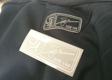 Moda Tasarımı 3M Reflektif Isı Transfer Giysi Etiketleri Mürekkep Serigrafi