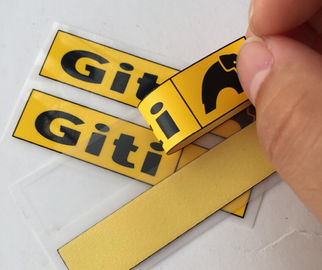 3D Yükseltilmiş Isı Transferi Yamaları Açık Giysi İçin Özel Etiketsiz Etiketler