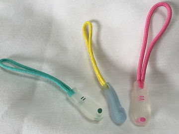 Muiti Renkli Lastik Fermuar Çektirme Kordonu ile Her Logo Baskılı