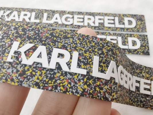 Geri Dönüştürülebilir Malzemeden Yapılmış Pantone Renkli Silikon Isı Transferi Etiketi