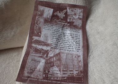 Renkli Özel Basılı Kumaş Etiketleri, Friendly Ink Heritage Patches
