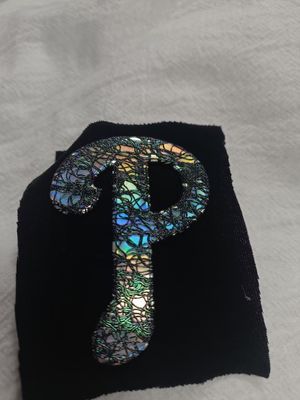 Özel Hologram Gökkuşağı TPU OEM Giyim Simfoni TPU Rozeti
