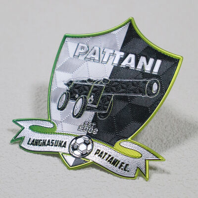 Özel TPU Voltage Patch - Spor kıyafetleri için Pattani FC Futbol Kulübü Rozeti