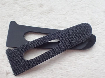 Giysi İçin Özel Siyah Velcro Kanca Ve Döngü Yamaları