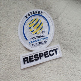 Moda Özel Giyim Yamalar Futbol Federasyonu Giysi Için Yıkanabilir Tatami Akın Etiket
