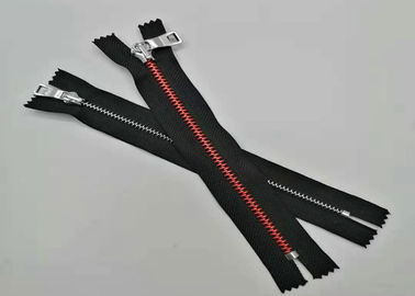 Çanta ve Garmant için Alüminyum Metal Diş Fermuar Yuvarlak Şekil