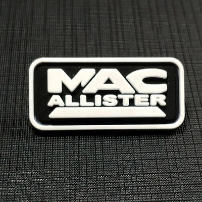 Özel Giyim Dokuma Yamalar Logo Dokulu Etiket 3D Pvc Rozetleri