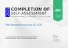 Çin T&amp;K Garment Accessories Co.,Ltd Sertifikalar